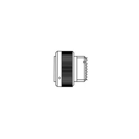 Deutsch Mil Series Connector, 60 Contact(S), Aluminum Alloy, Male, Plug CIRHSE06T40A60PCNF80M32V0